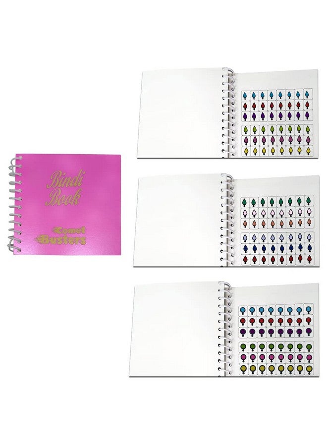 Comet Busters The Mini Bindi Book 6-384 Basic Bindis (Multicolor) - Image 1