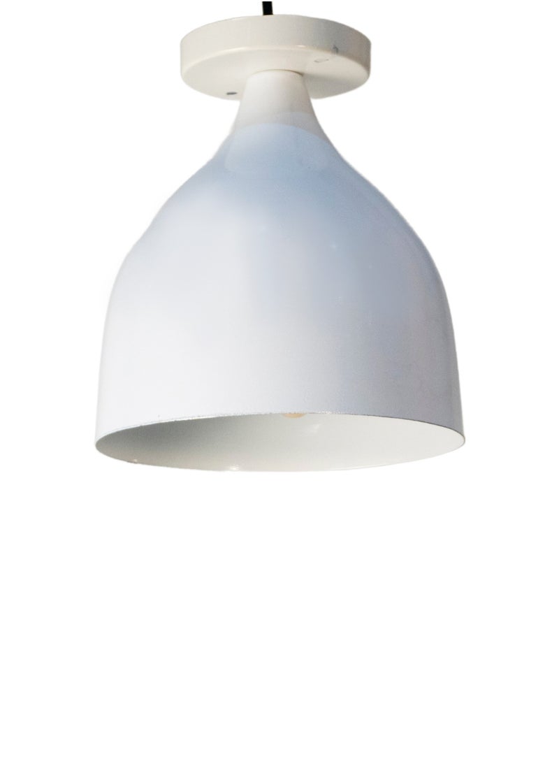 Generic white metal lighting unit for ceiling lighting 