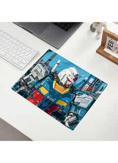 Gundam Cartoon Mouse Pad Game Mat Small Computer Table Mat Precision Lock Edge Desk Mat Mat-Color:300*250*3mm-Pattern:F-A5-20