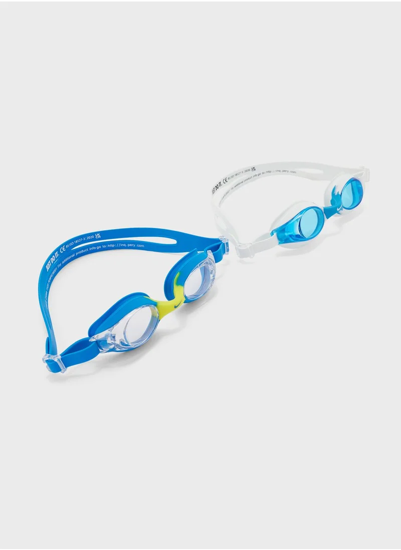 Nike Youth 2 Pack Lil Swoosh Goggle