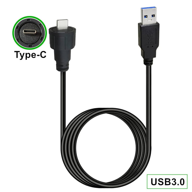 Quick Charging USB C to USB2.0 / USB3.0 Cable 2A 60V for Outdoor Camping Fast and Data Exchange Quick USB C Cable - Image 4