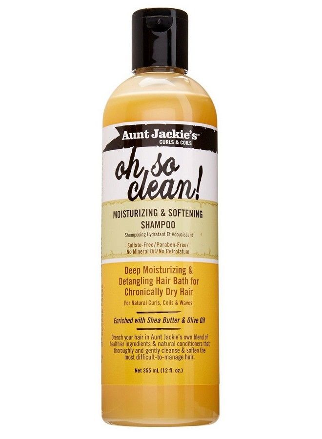 Aunt Jackie's Aunt Jackies Oh So Clean Shampoo 12 Ounce (354Ml) (3 Pack) - Image 2