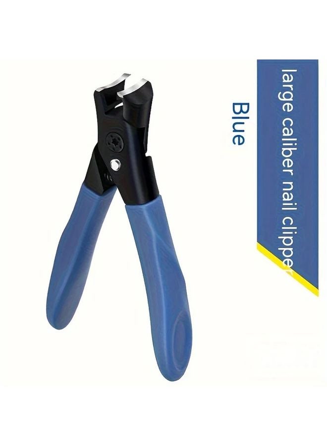 مقص أظافر القدم الأزرق الثقيل لمقاس الأظافر السميكة والصعبة، مع قبضة مريحة وحواف حادة ومتينة لأدوات العناية بالقدم - Image 2