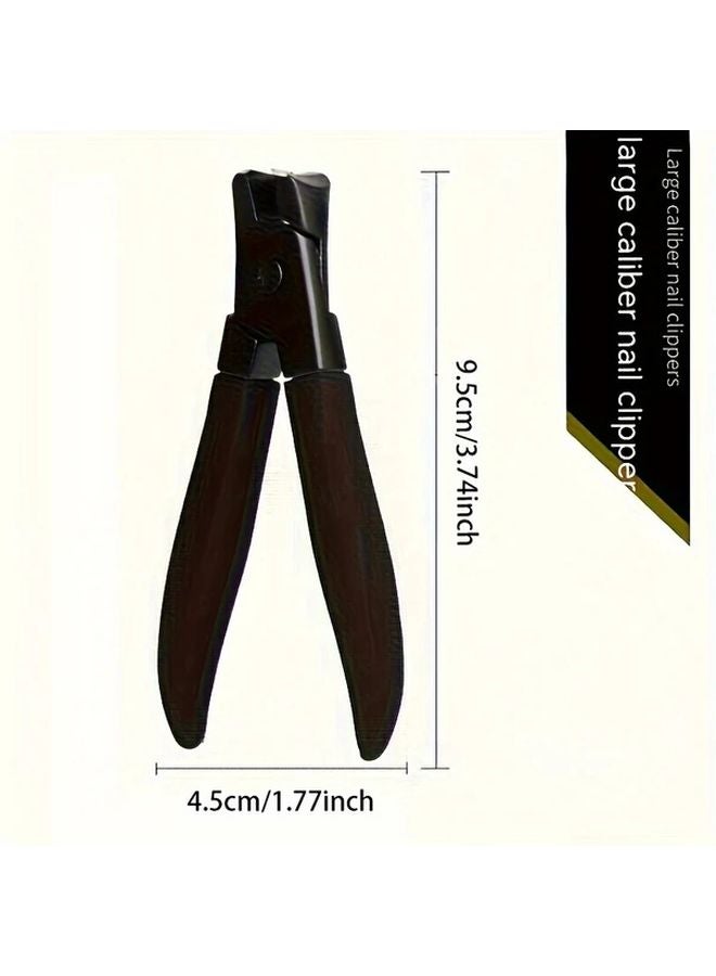 مقص أظافر القدم الأزرق الثقيل لمقاس الأظافر السميكة والصعبة، مع قبضة مريحة وحواف حادة ومتينة لأدوات العناية بالقدم - Image 5