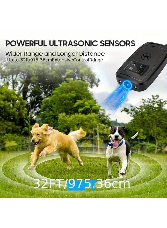 Black Dog Repellent Device with Soundwave Technology Motion Flashing Barking Control - Image 3