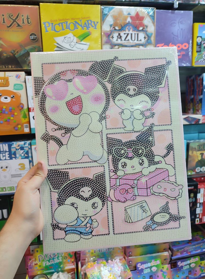 Diamond Painting Kit for Kids to Develop Concentration, Patience and Improve Eye Coordination 30*40cm