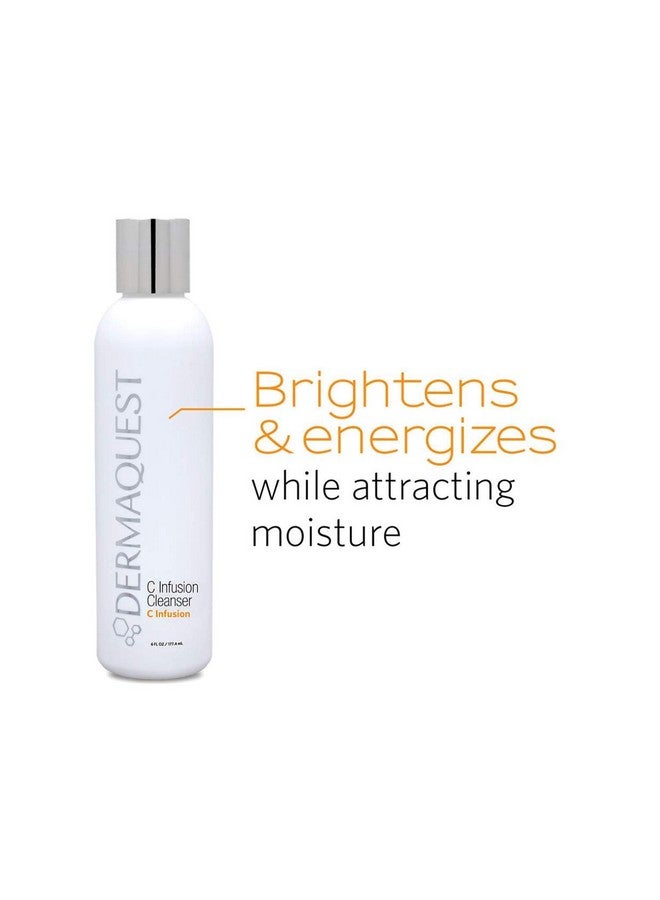 ديرما كويست منظف الوجه سي إنفيوجن، فيتامين سي، مضاد للأكسدة ومفتح للوجه، غسول وجه مضاد للشيخوخة للرجال والنساء لجميع أنواع البشرة (6 أونصة) - Image 4