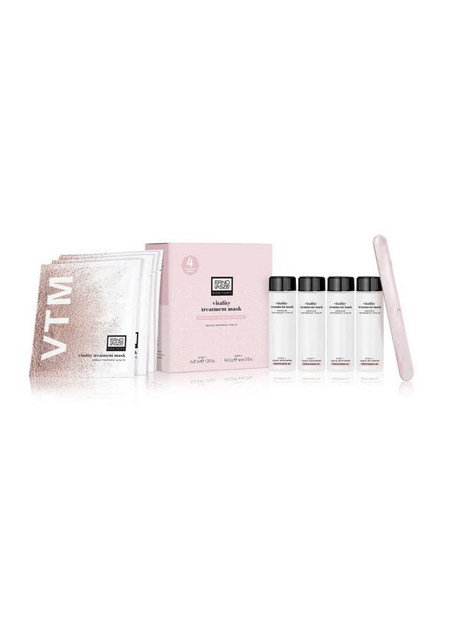 ERNO LASZLO Rno Laszlo Vitality Treatment Mask ; Plump & Clarify ; Mineral Powder Blend With Serum Lotion ; 4 Pack Of Masks (1.25 Fl Oz Each)  - Image 2