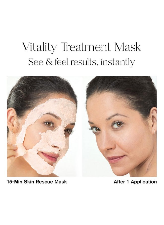 ERNO LASZLO Rno Laszlo Vitality Treatment Mask ; Plump & Clarify ; Mineral Powder Blend With Serum Lotion ; 4 Pack Of Masks (1.25 Fl Oz Each)  - Image 3