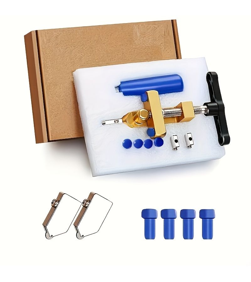 Glass And Tile Cutter 2 In 1 One Set Precision Cutting Tool Durable Metal Alloy Blade For Diy And Pro Projects - Image 5