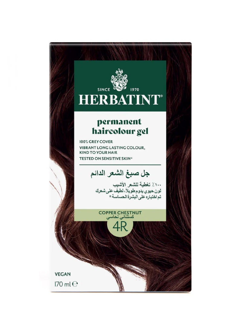 Herbatint Permanent Haircolor Gel 4R 170ml