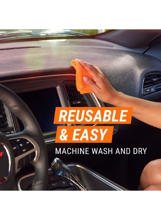 Armor All Microfiber Towels, Multi-Purpose Towels for Cleaning, 24 Each - Image 4