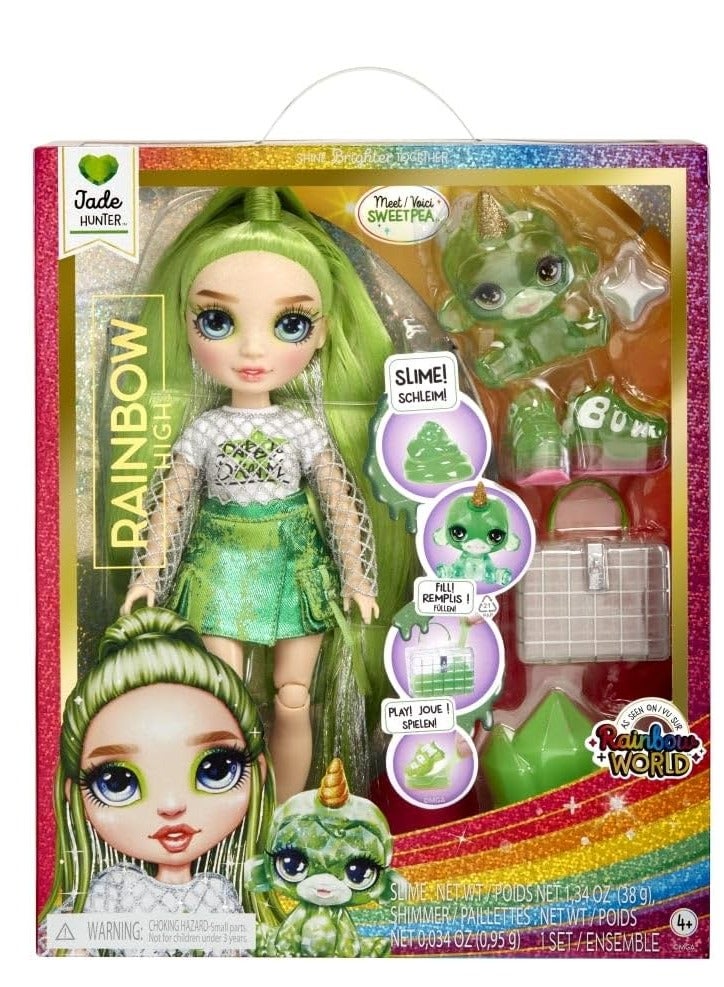 Rainbow High Classic Fashion Doll - Jade Hunter - Image 1