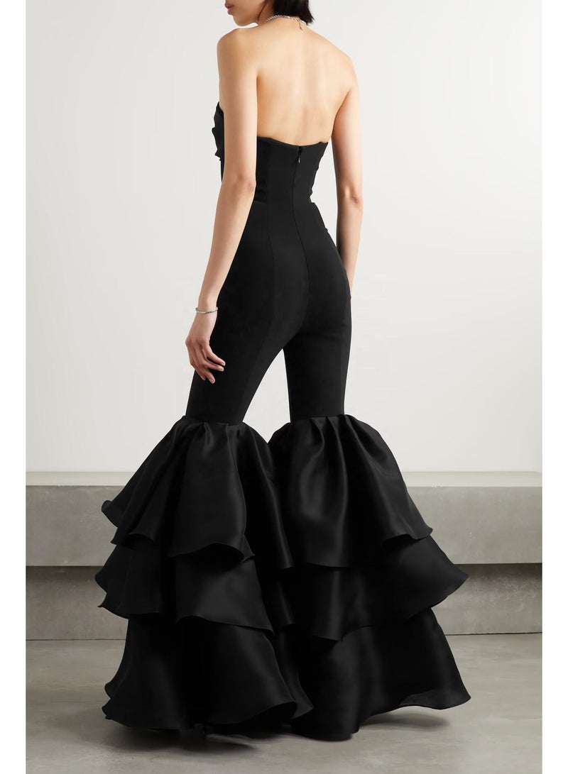 ZAGHOU Bandage Jumpsuit with Cake Pants  - Image 2