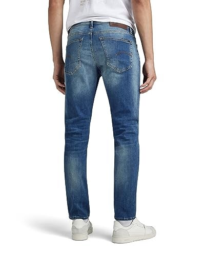 G-Star Raw Mens 3301 Slim Fit Jeans, Vintage Medium Aged, 38W x 34L - Image 2