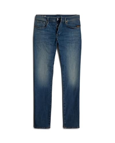 G-Star Raw Mens 3301 Slim Fit Jeans, Vintage Medium Aged, 38W x 34L - Image 4