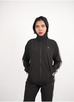 Abitos Women’s Black Long Sleeve Sportswear Jacket – Athletic Fit Training Jacket with Hoodie  - Image 3