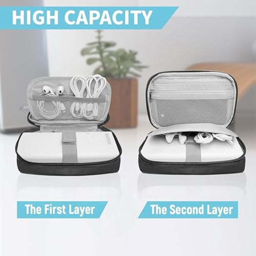 Aliens Travel Gadget Tech Portable Mini Organizer Case Cover Pouch with Mesh Pockets for Storing Hard Drive Disk, SSD, HDD, Pendrive, Earphone, Cables, Charger, Power Bank, Laptop & PC Accessories - Image 3