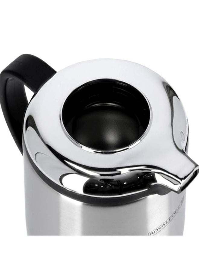 Royalford Stainless Steel Vacuum Flask Silver/Black - Image 5