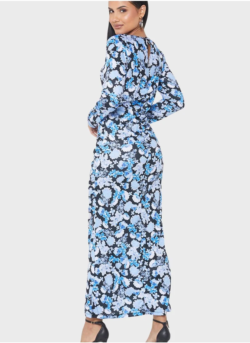 SIVVI for HANIYA Floral Print Dress