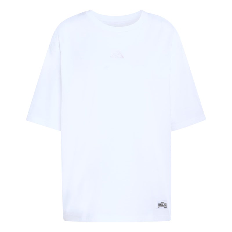 adidas Mini Embroidery Oversized Graphic T-Shirt - Image 4