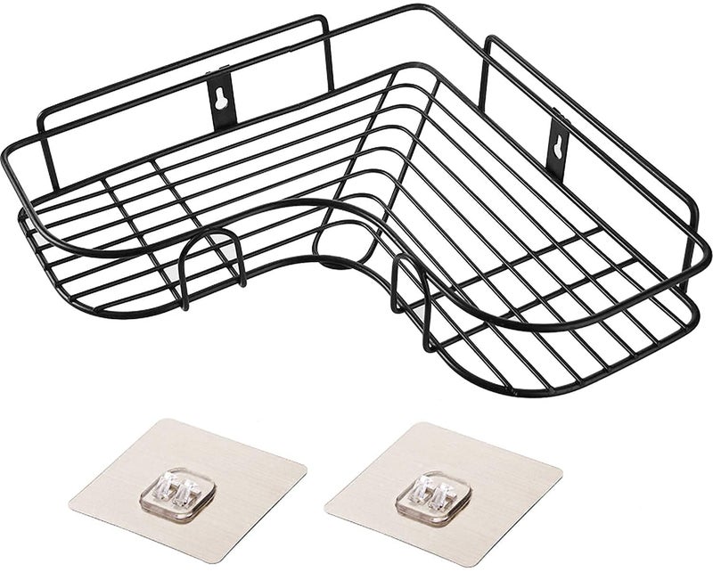 COYRASTH Stainless Steel Bathroom Corner Shelf Organizer - Rustproof Storage Hanging Shower Caddy Rack for Shampoo, Soap, and Accessories - Image 1