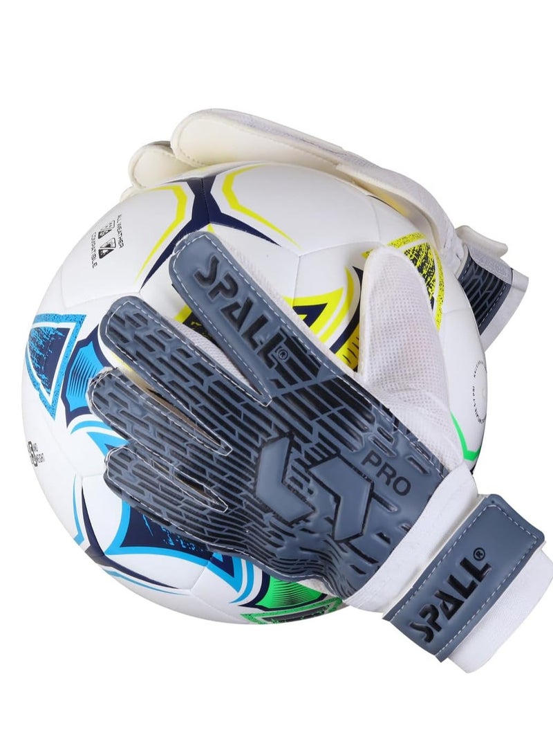 سبال قفازات حارس مرمى للأطفال برباط معصم قابل للتعديل – قفازات كرة قدم احترافية بقبضة قوية ودعم للمعصم للتدريب والمباريات - Image 3