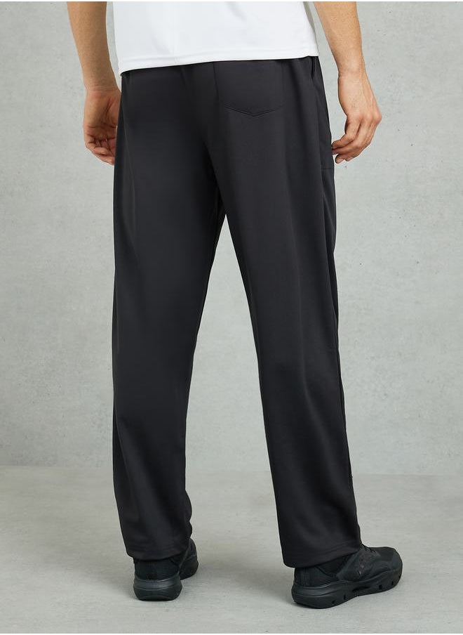Styli - Super Soft Relaxed Fit Training Track Pants with Contrast Elastic Waistband - Image 1
