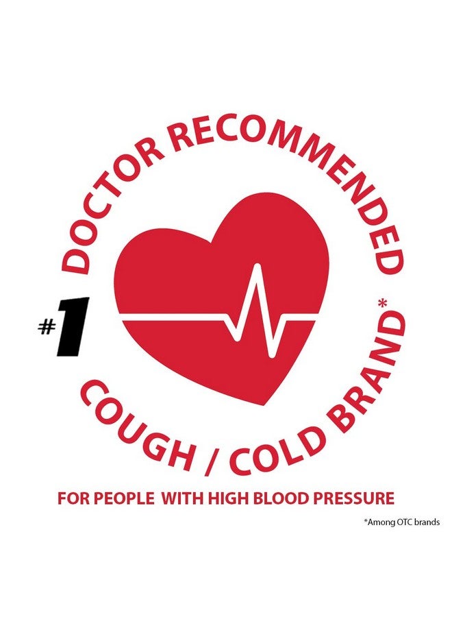 Coricidin HBP Coricidin HBP Decongestant-Free Cough and Cold Medicine - Specially Designed Relief for High Blood Pressure, Cough, Runny Nose, Sneezing and Cold Symptoms (16 Count) - Image 3