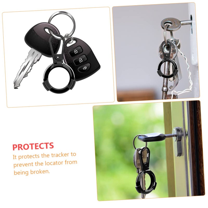 3 Pack Designer Protective Case Cover for Pet Tracker Keychain in Pink - Image 3