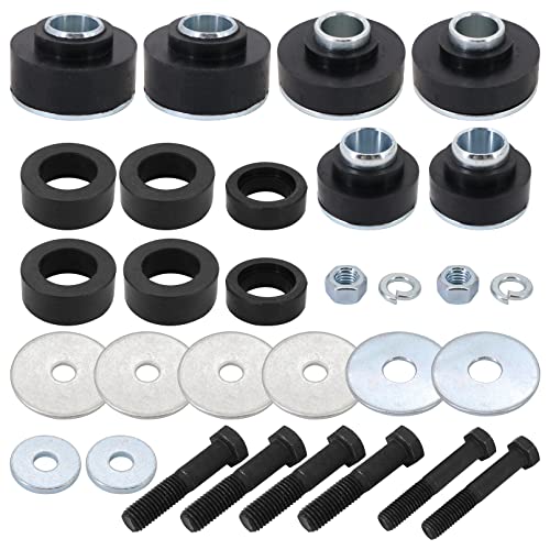 Dokili Subframe Body Mount Bushing W/Hardware for C.hevy 1967-1972 Firebird 1967-1981 Camaro 1968-1974 Nova - Image 1