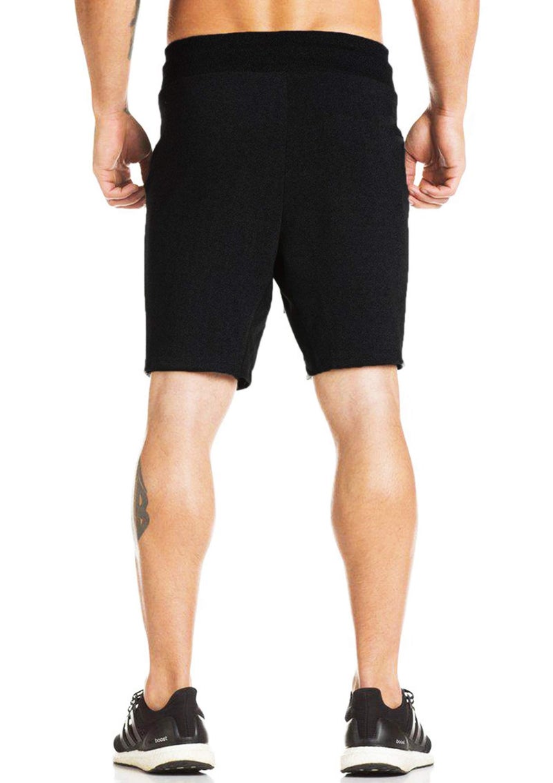 Veirdo 100% Pure Cotton Shorts for Men | Badminton Shorts | Cycling Shorts | Biker Shorts | Swimming Shorts | Gym Shorts - Black Shorts (Small Size) - Image 2