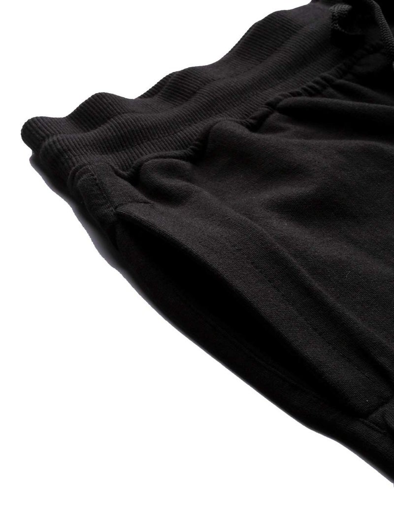 Veirdo 100% Pure Cotton Shorts for Men | Badminton Shorts | Cycling Shorts | Biker Shorts | Swimming Shorts | Gym Shorts - Black Shorts (Small Size) - Image 5
