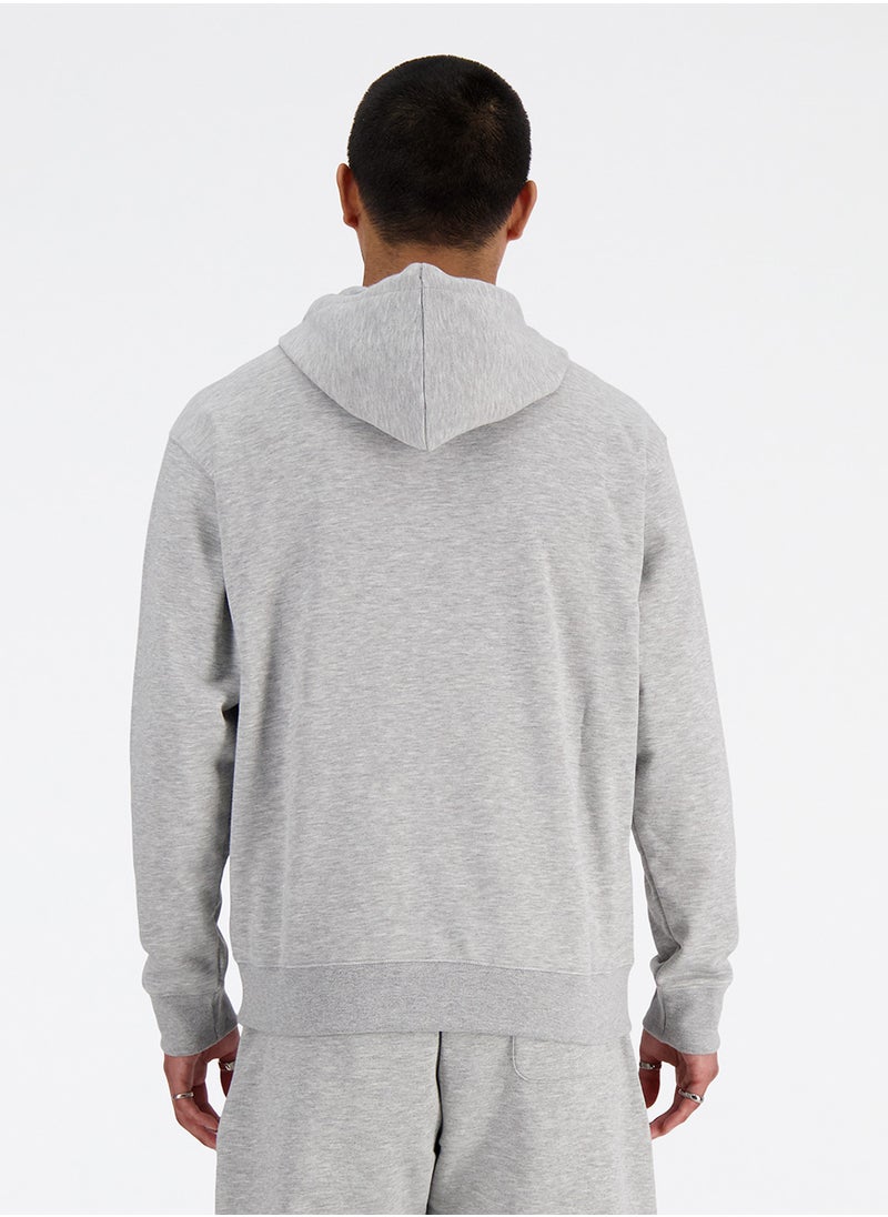 New Balance Essentials French Terry Logo Hoodie  - Image 2