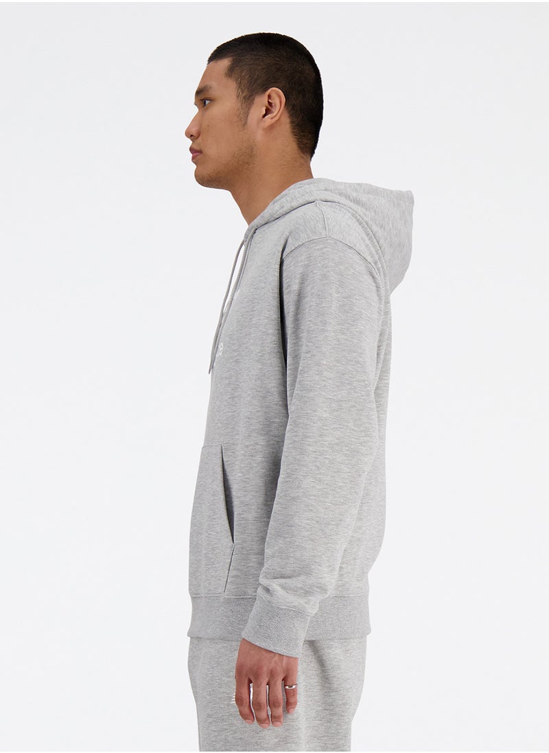 New Balance Essentials French Terry Logo Hoodie  - Image 3