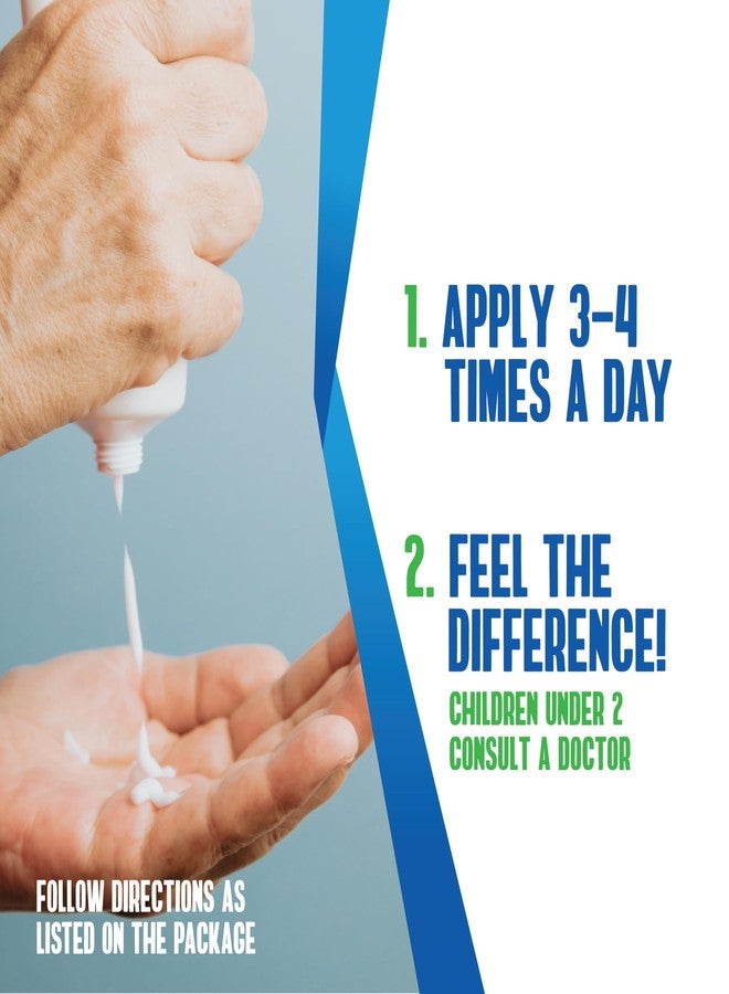 Natureplex Maximum Relief Medicated Anti-Itch Cream 1.5oz (2 Pack) - Fast Relief for Rashes, Bites, Sunburn, Cuts, Burns, Poison Ivy & More - Cooling Menthol & Pramoxine - Made in USA - Image 5