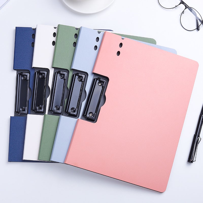 Office Supplies Finishing File Folder For Students Folder Board Folder A4 Storage Test Paper Folder Pad Board Bill Folder - Image 3