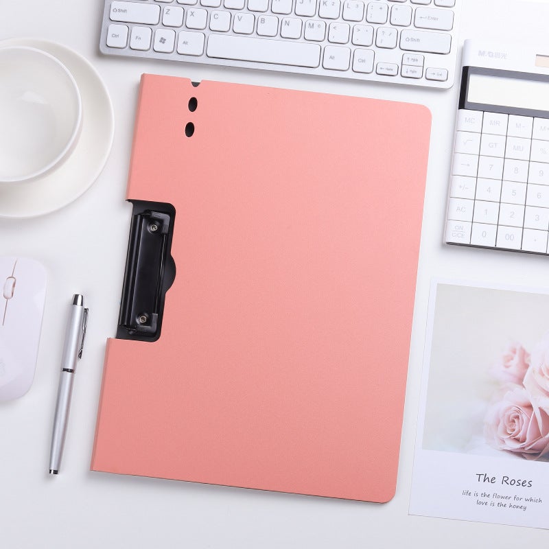 Office Supplies Finishing File Folder For Students Folder Board Folder A4 Storage Test Paper Folder Pad Board Bill Folder - Image 4