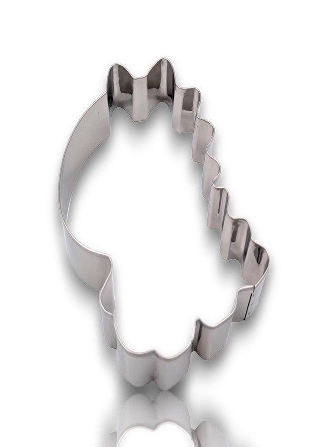 JOKUMO Cute Kid Dinosaur Cookie Cutter 4” Large Kid Dino Cookie Cutter Mold - 18/0 Stainless Steel - Image 3