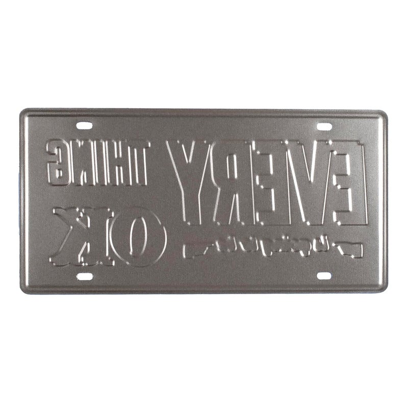 EAZYWAGON "Everything is going to be OK" Vintage Retro Metal Signs - License Wall Plate, Car Tag - Ideal for Cafe, Restaurant, Shop, Home, Hotel, Club, Office, Living Area - Design Plaque - Image 3