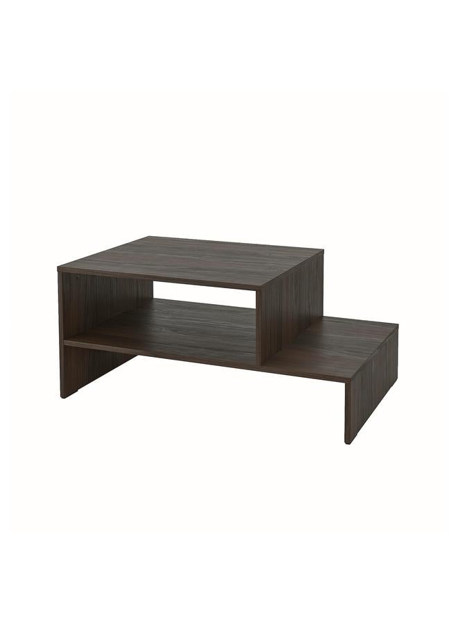 erorex Coffee table, dark brown, 90x55 cm - Image 1