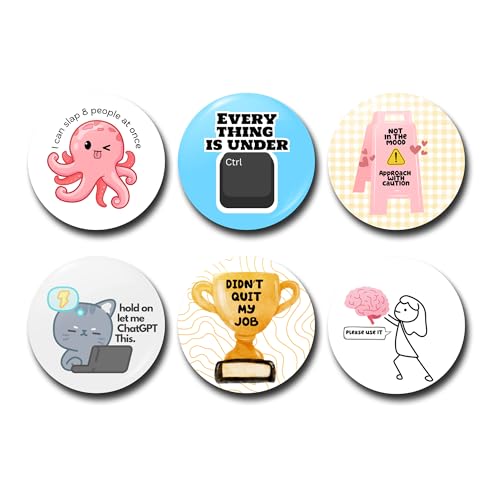 WUBUPRINT Pin Badges (Set 5) - Image 1