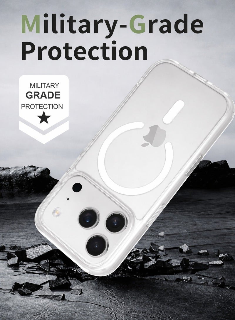 ايه كيه تي ستار جراب آيفون 17 برو، متوافق مع تقنية MagSafe، زر تحكم بالكاميرا، حماية من الصدمات بمستوى عسكري، نحيف، مقاوم للاصفرار والخدوش - Image 5