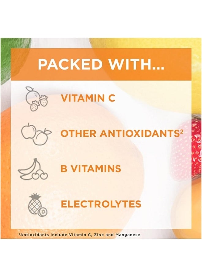 Emergen-C 1000Mg Vitamin C Powder For Daily Immune Support Caffeine Free Vitamin C Supplements With Zinc And Manganese B Vitamins And Electrolytes Super Orange Flavor 60 Count/2 Month Supply  - Image 5