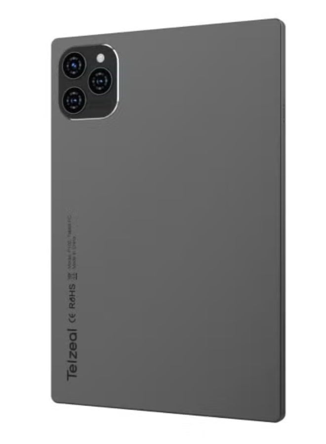 Telzeal P102 10.1-Inch Android 13 Smart Tablet, 8GB RAM, 512GB Storage, Full HD Display, Dual SIM 4G LTE + 5G Wi-Fi, 10000mAh Battery, Dual Camera, Sleek High-Performance Tab – Black - Image 4
