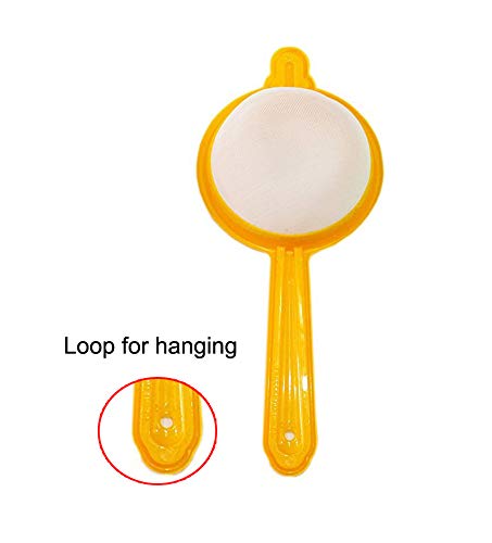 Dharam Paul Traders Dharam Paul Traders Light Weight Plastic Tea strainersSet of 4 PiecesMulticolor  - Image 4