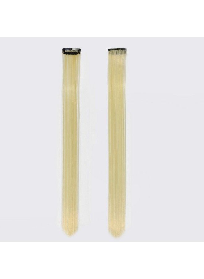 Paradise Hair Streak Colored Extension Highlighter For Women And Girls (Blonde) - Image 5