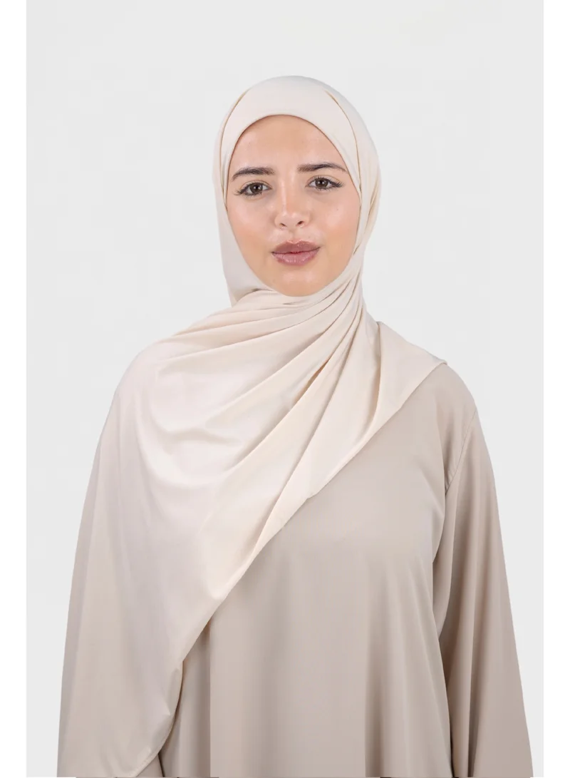 اوفيليا حجاب جيرسي فاخر للنساء (٦ قطع في العبوة) - ألوان مختلفة - طقم حجاب يومي ناعم، مطاطي، يسمح بمرور الهواء، مانع للانزلاق