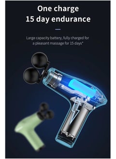 Prime by javaudan Mini Deep Tissue Massage Gun 6 Speeds 4 Heads Super Quiet Portable Muscle Massager for Pain Relief  - Image 2