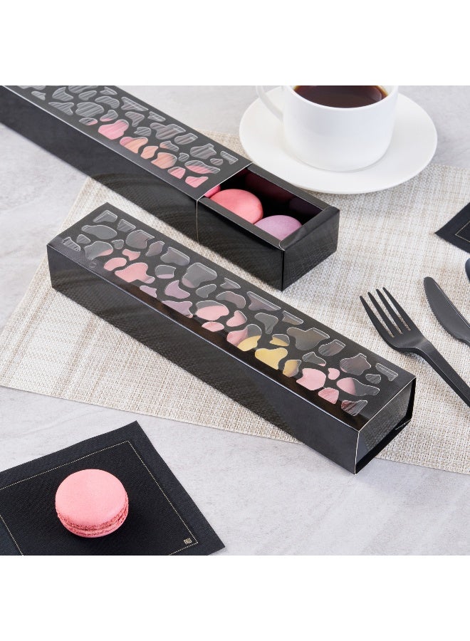 Restaurantware Macaron Box, Macaron To Go Packaging / Container - 10" - Shock Safe for Transport - 100ct Box - Image 3